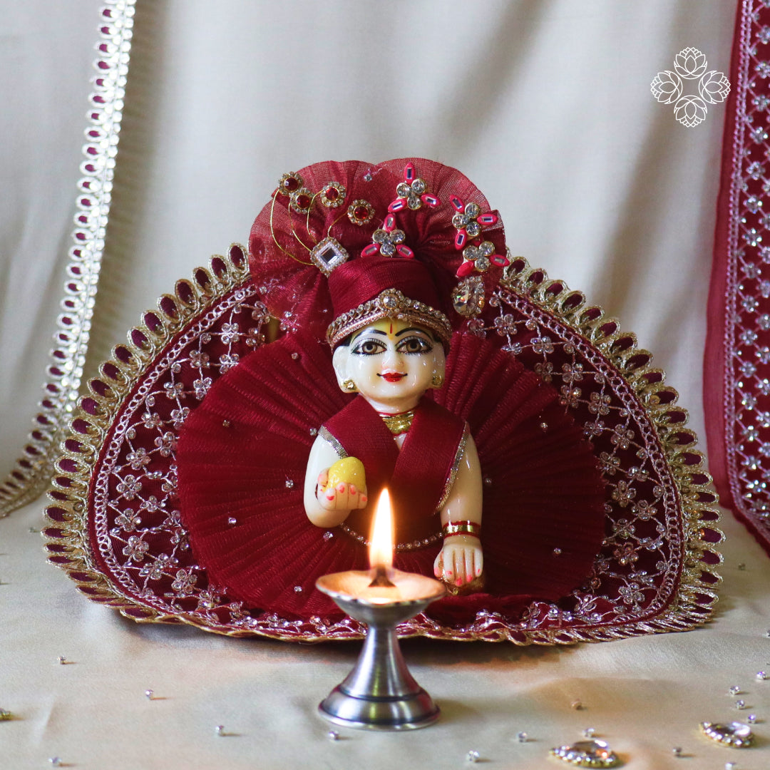 Kumkum Laddu Gopal Ji Poshak