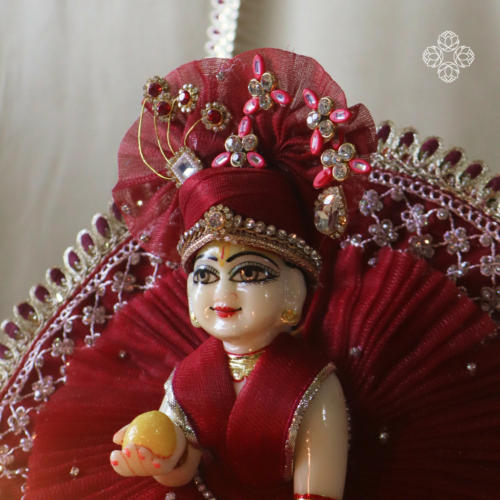 Kumkum Laddu Gopal Ji Poshak